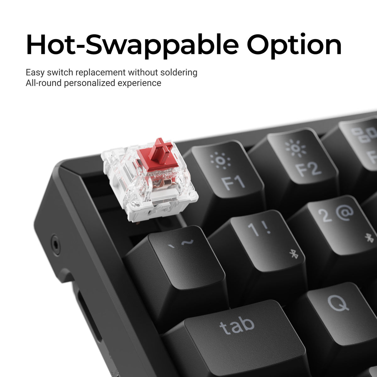 Keychron K4 QMK Wireless Mechanical Keyboard (Version 3) Hot-swappable Option