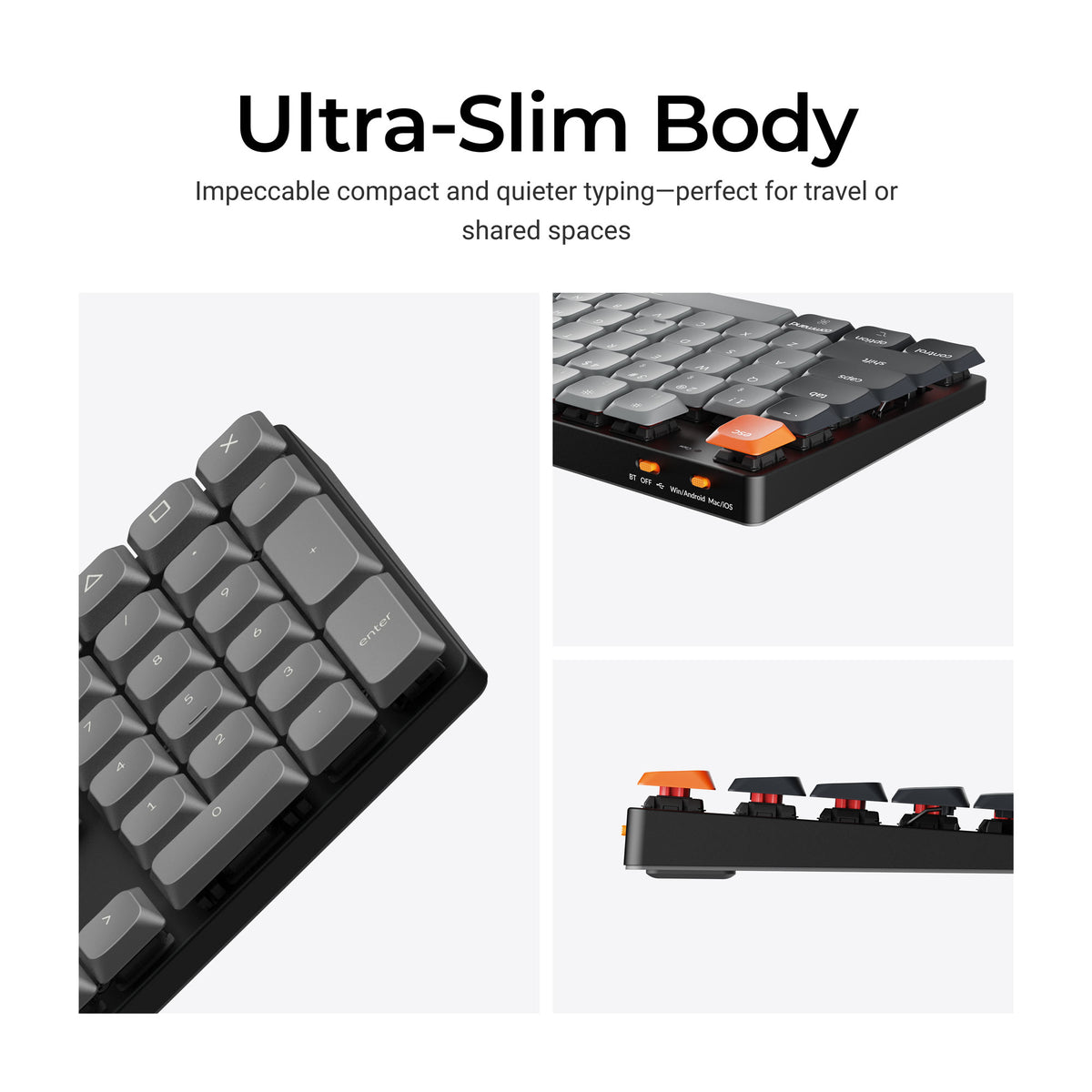 Keychron K5X Ultra-slim Body