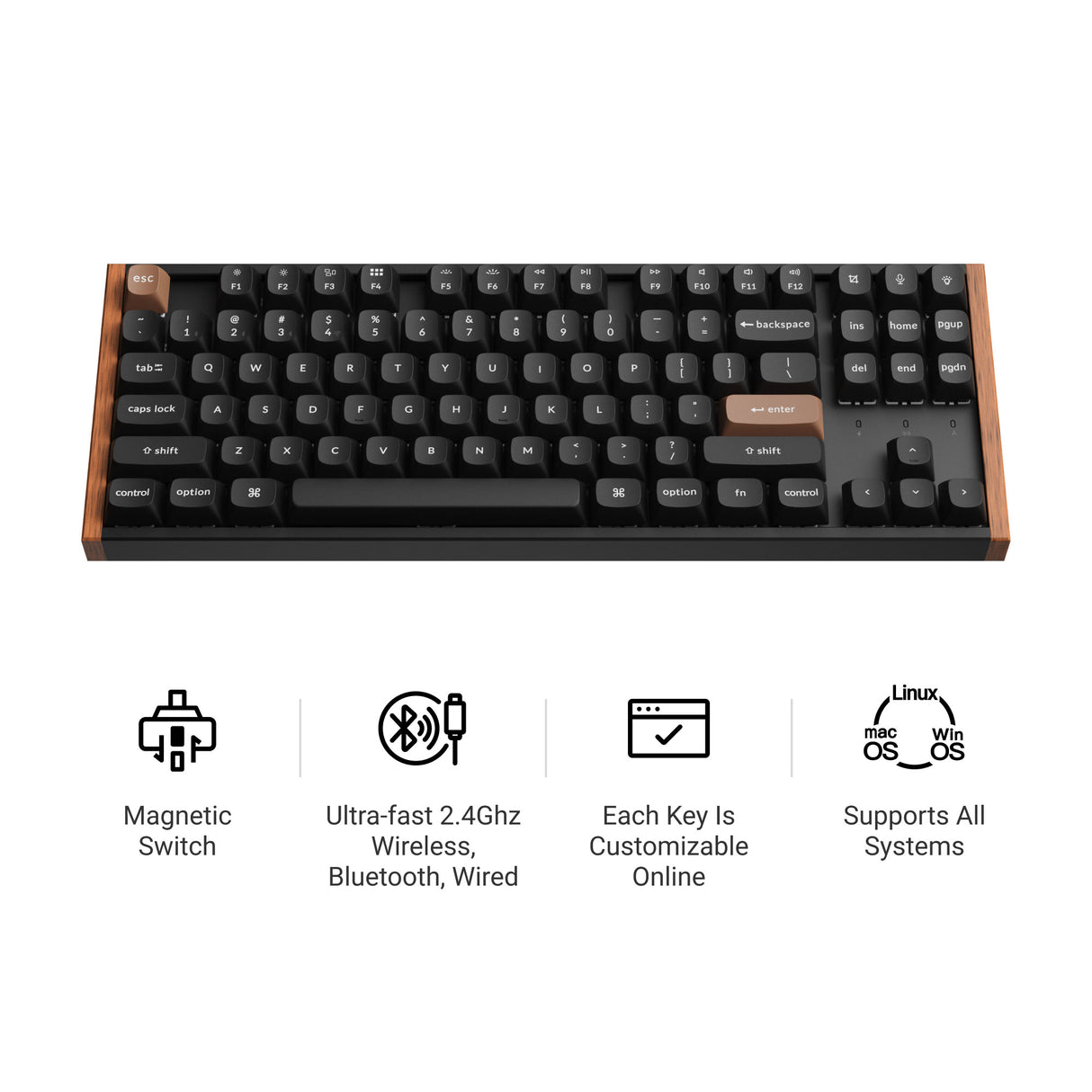 Keychron K8 HE Iconic Features