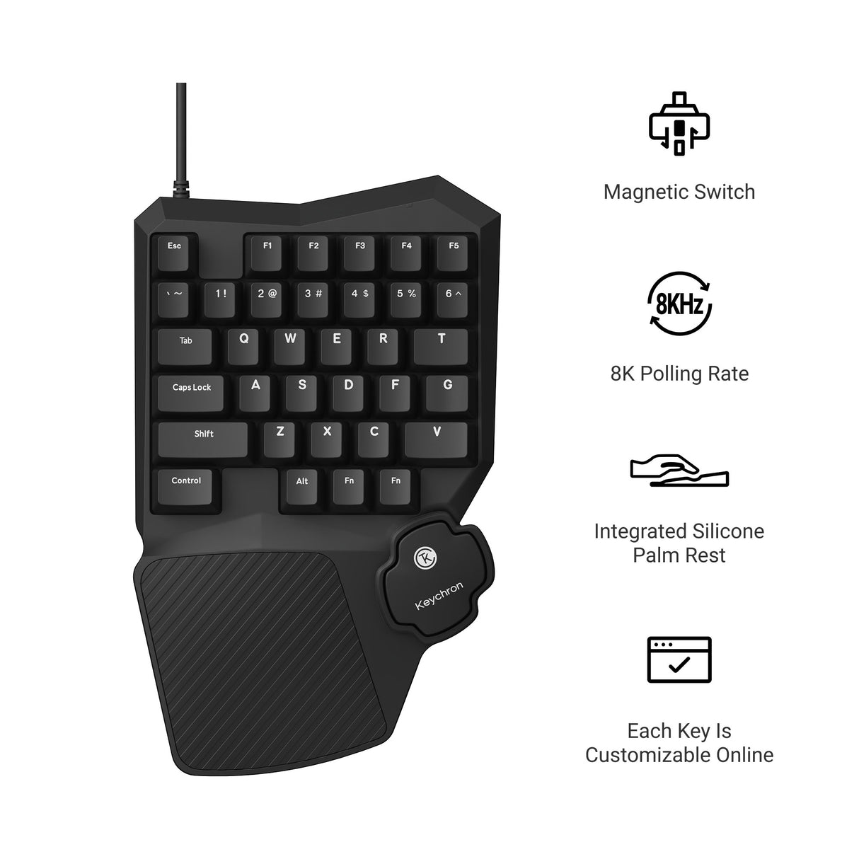 Keychron C0 HE features