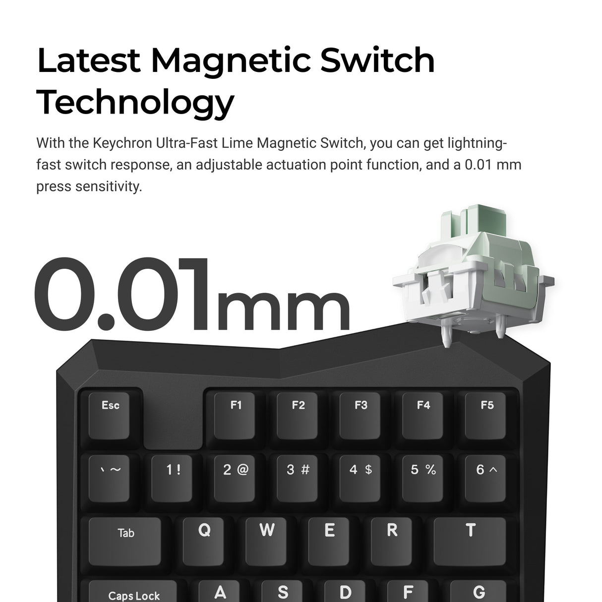 Keychron C0 HE magnetic switch