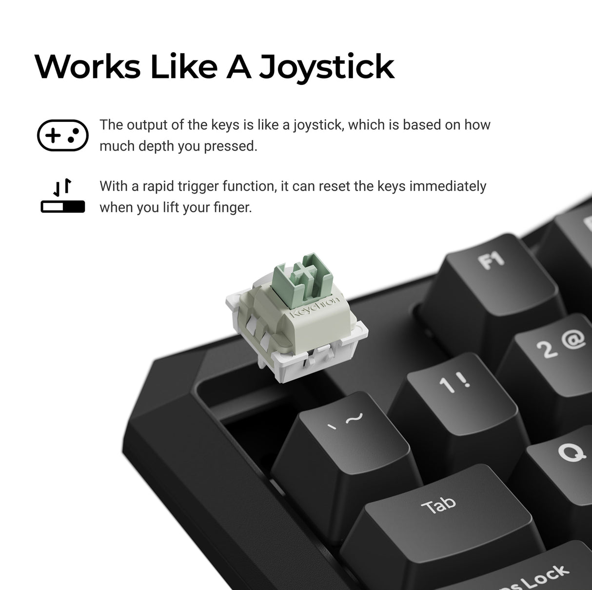 Keychron C0 HE switch features