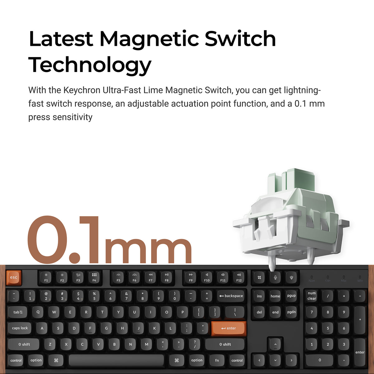 Keychron-K10-HE-Keychron-Ultra-fast-Lime-Switch-3