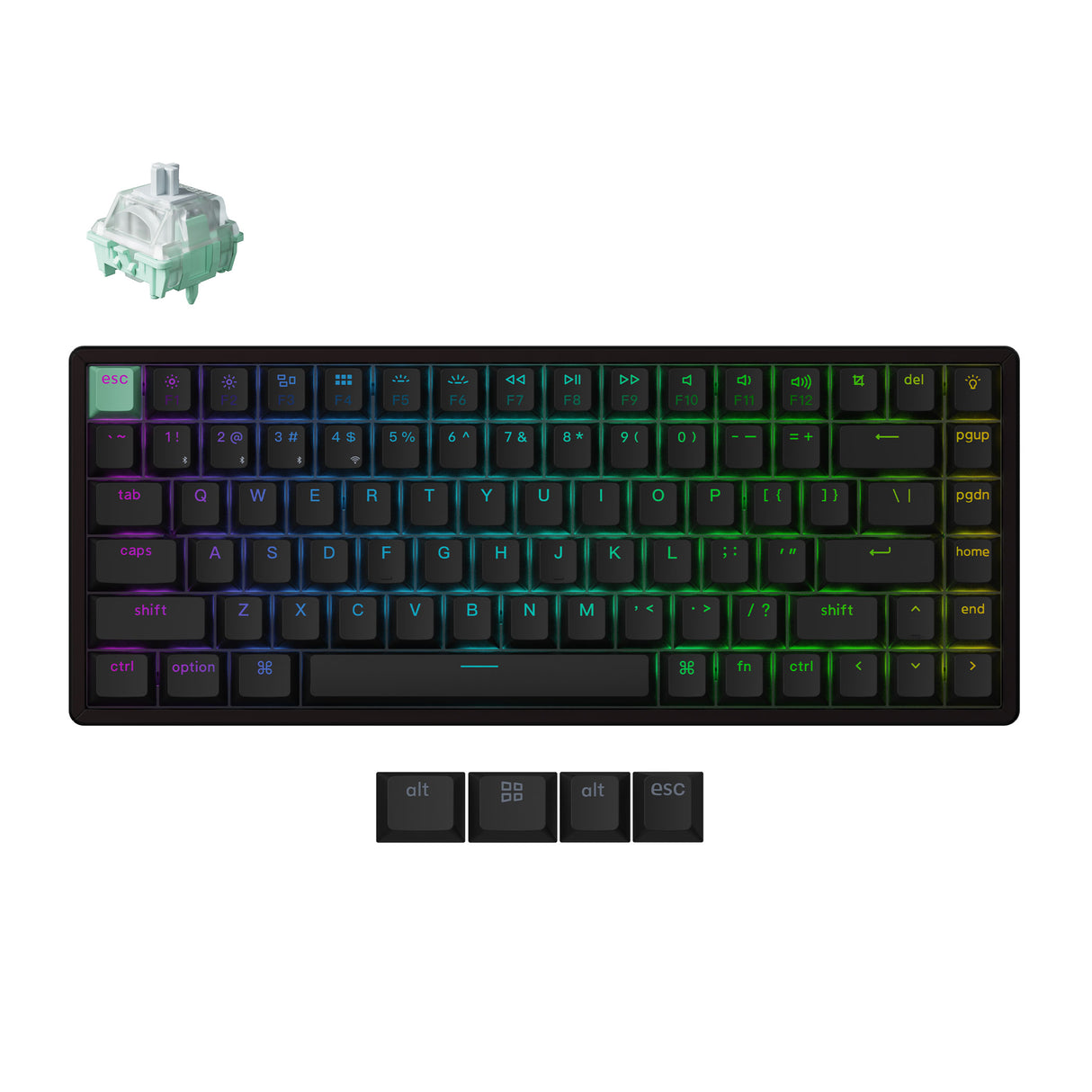 Keychron K2 HE Wireless Magnetic Switch Custom Keyboard