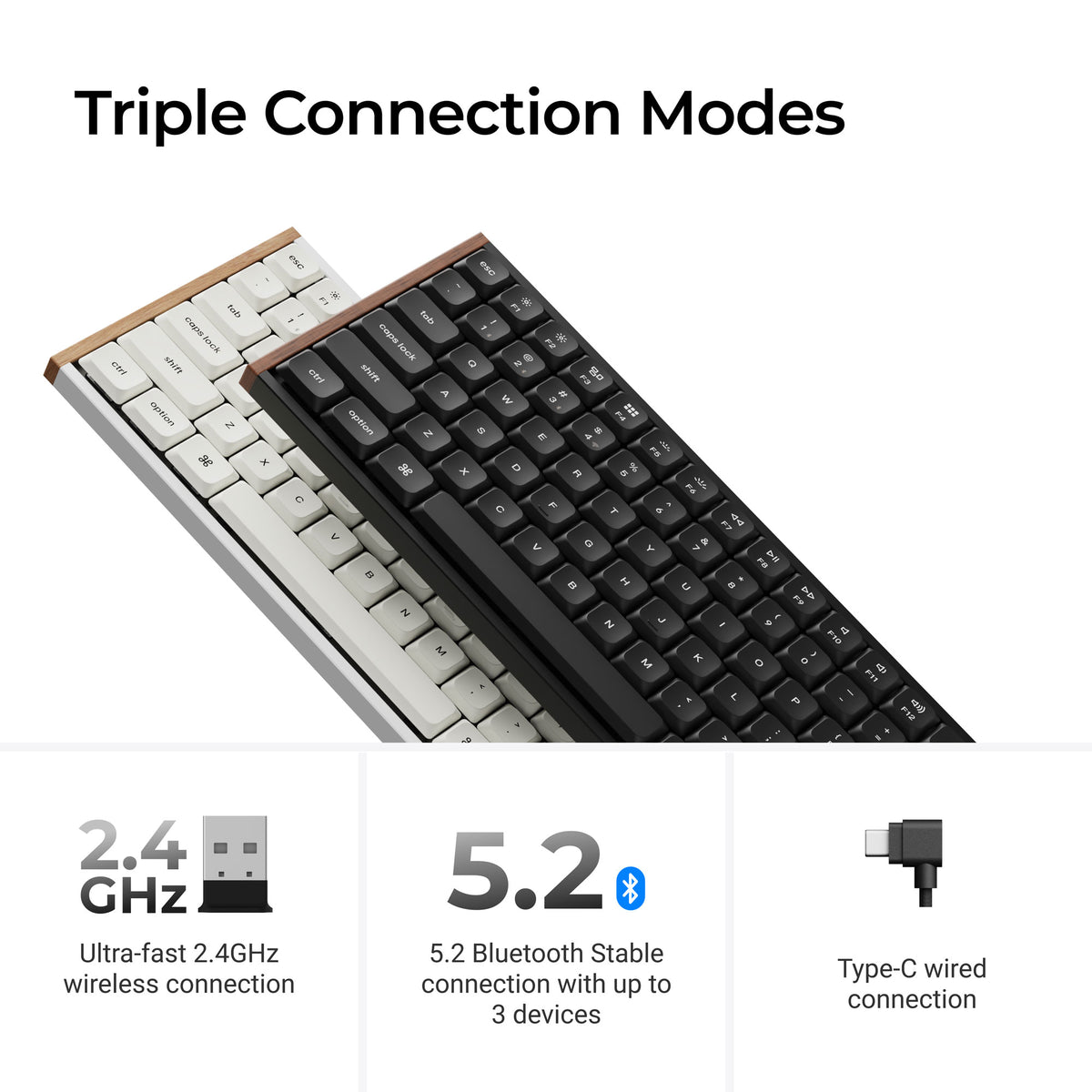 Keychron K3 Ultra 8K Wireless Custom Mechanical Keyboard