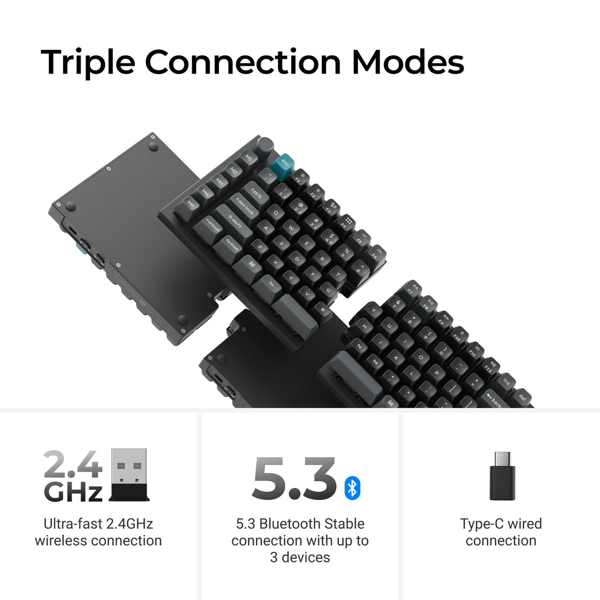 Keychron Q11 Ultra 8K Wireless Custom Mechanical Keyboard