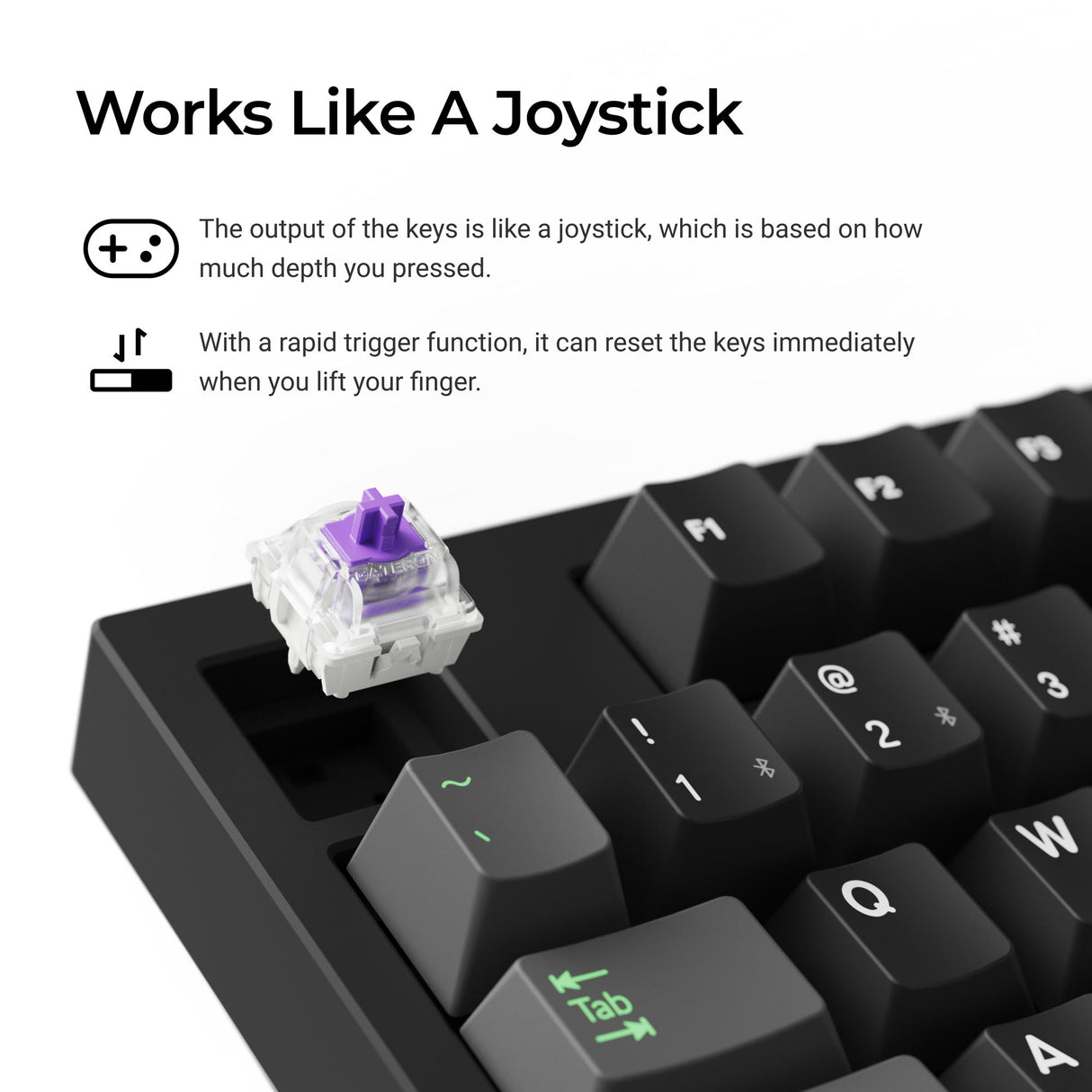 Lemokey P3 HE Switch Features