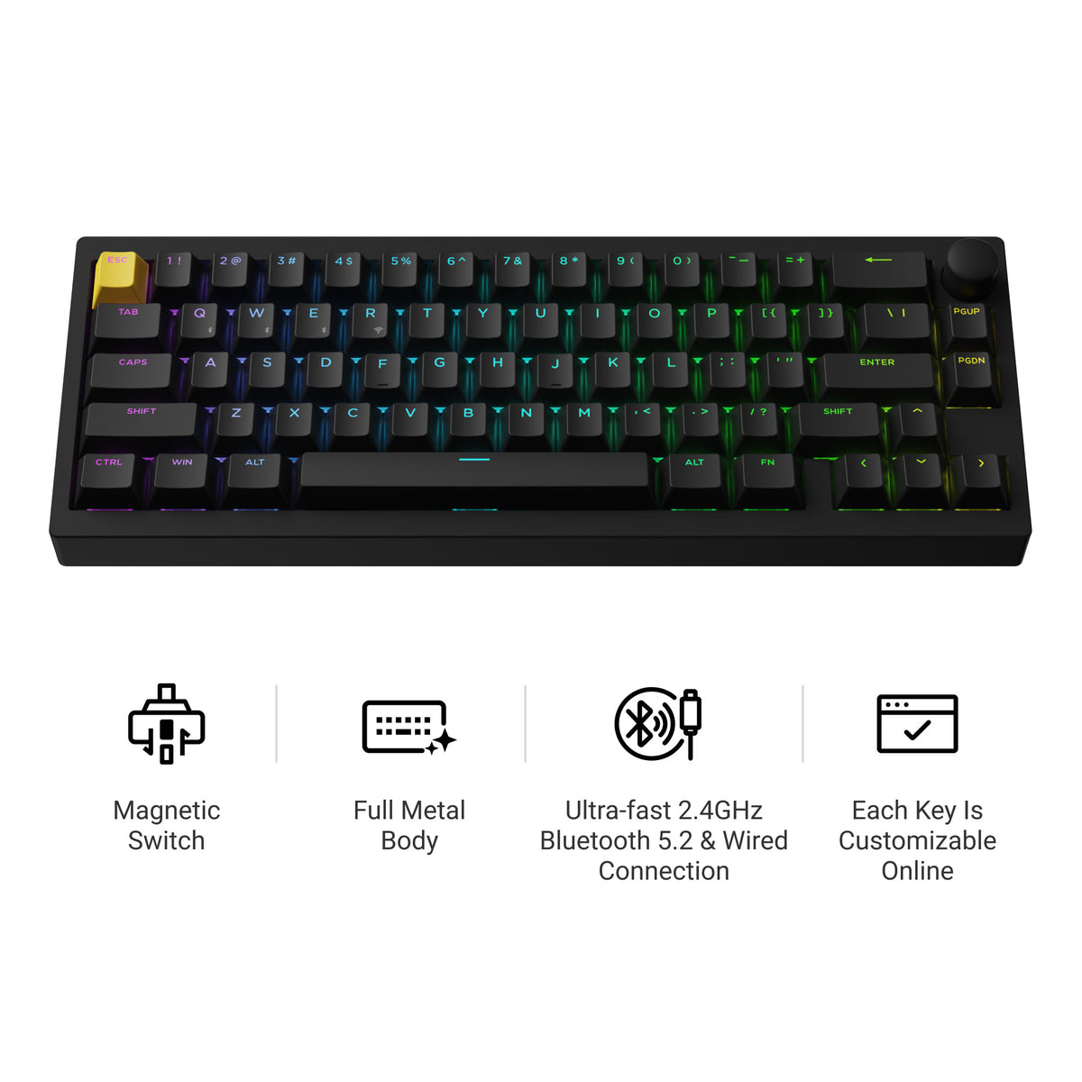 Lemokey P2 HE Iconic Features