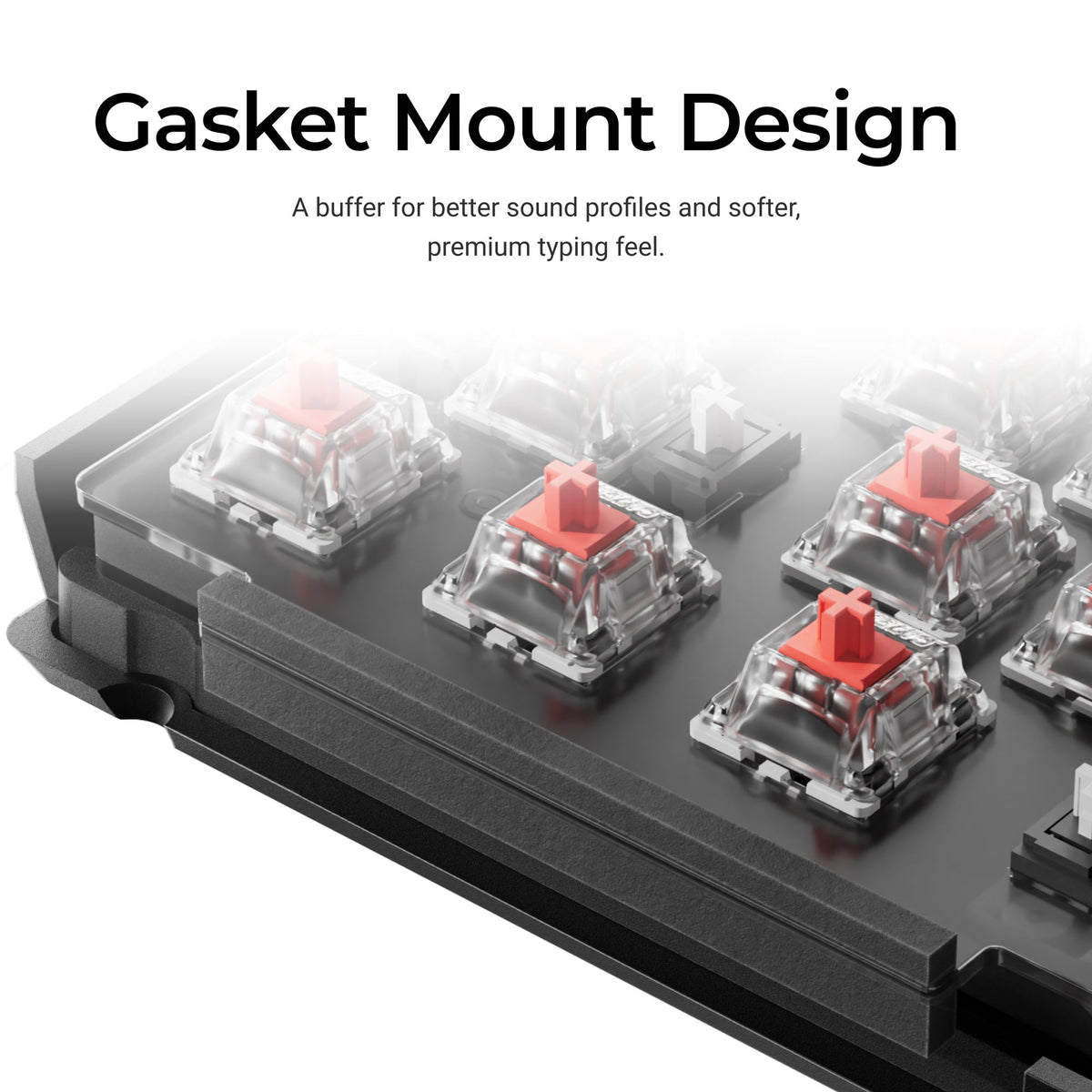 Keychron V6 Max Gasket Mount Design