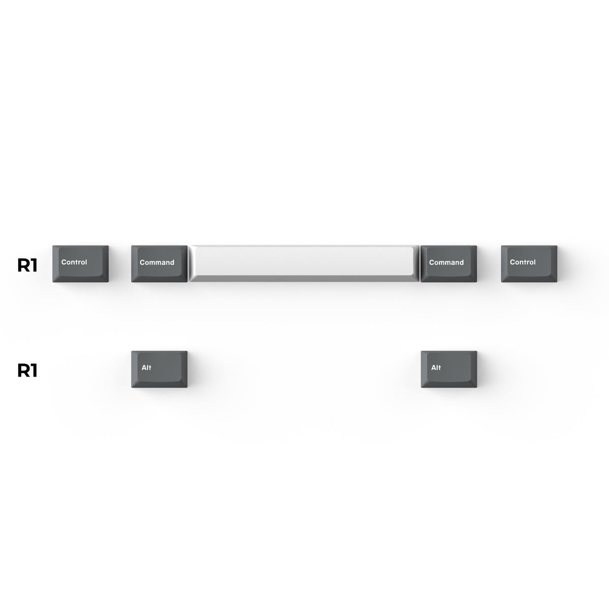 Keychron double-shot PBT Cherry full set keycap set win-key-less layout