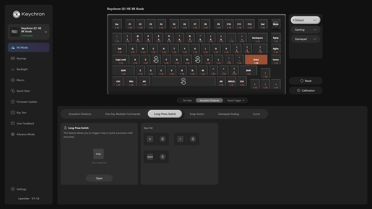 How to Set Long-Press Switch on Launcher