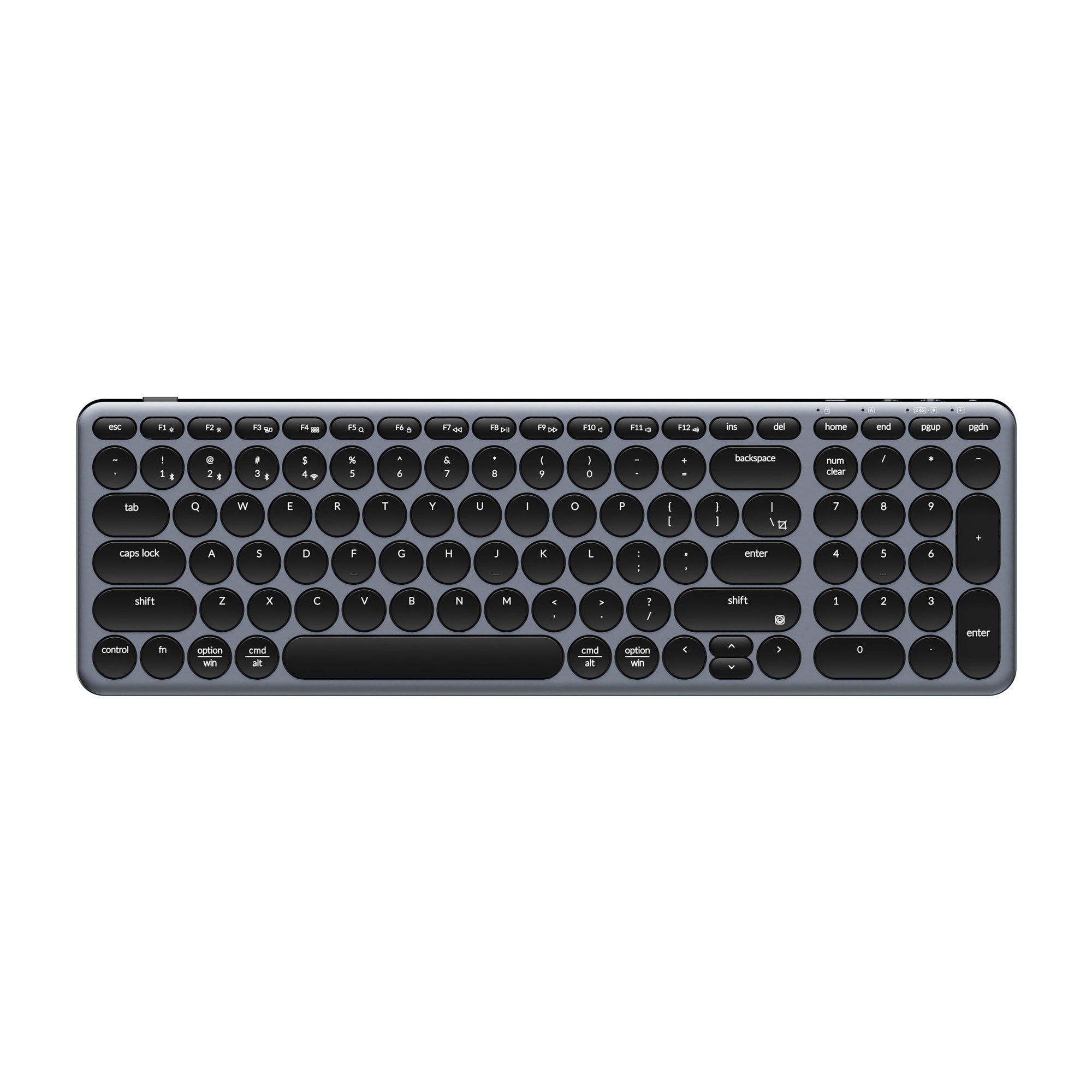 Keychron B4 Pro Ultra-slim Wireless Keyboard Space Gray
