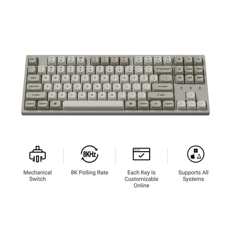 Keychron C1 PRO 8K Iconic Features