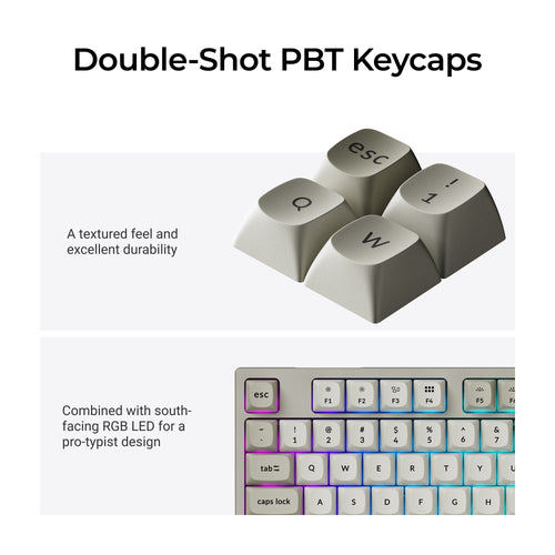 Keychron C2 Pro 8K QMK Wired Custom Mechanical Keyboard