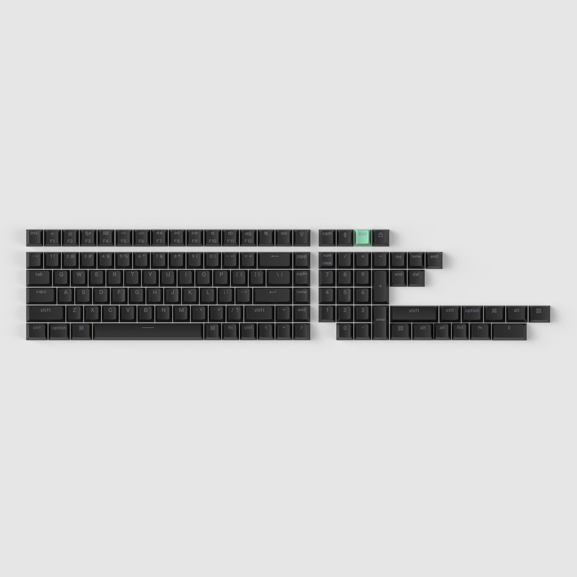 Full Set (121 keys) / Black
