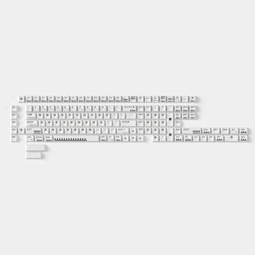 Classic Piano-Cherry Profile Dye-Sub PBT Full Keycap Set
