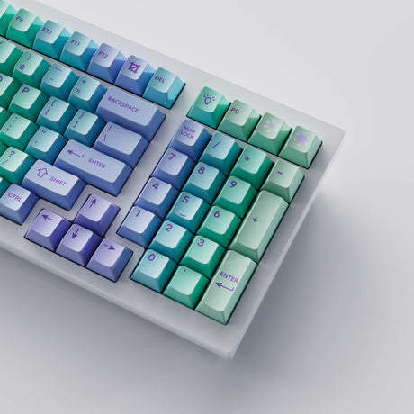 Cloud and Snow - Cherry Profile Dye-Sub PBT Full Keycap Set