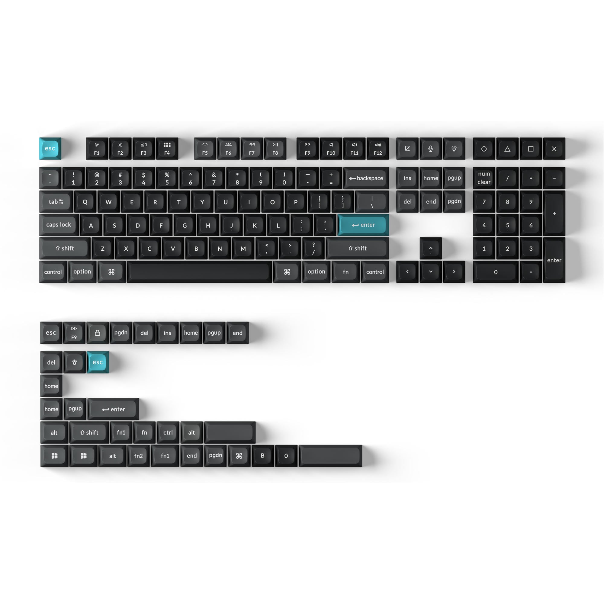 Keychron Double Shot KSA PBT Keycap Full Keycap Set PBT 158