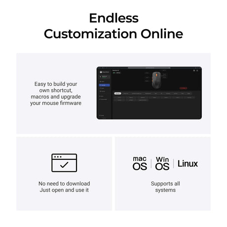 Keychron G3 Ultra Light Wireless Mouse Customization Online