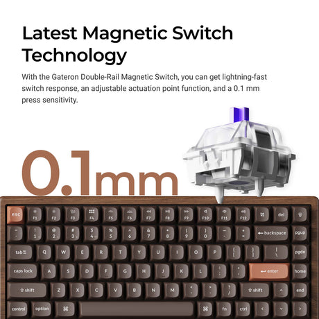 K2 HE All-Wood Special Edition Magnetic Switch