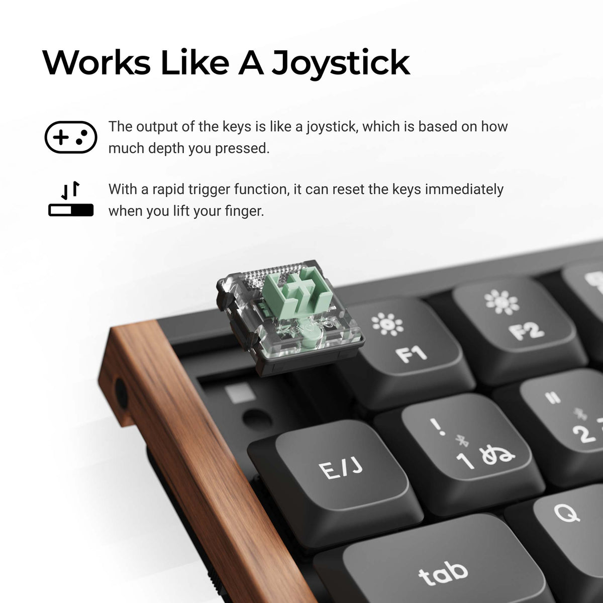 Keychron K3 HE Wireless Magnetic Switch Keyboard (Japan JIS Layout)