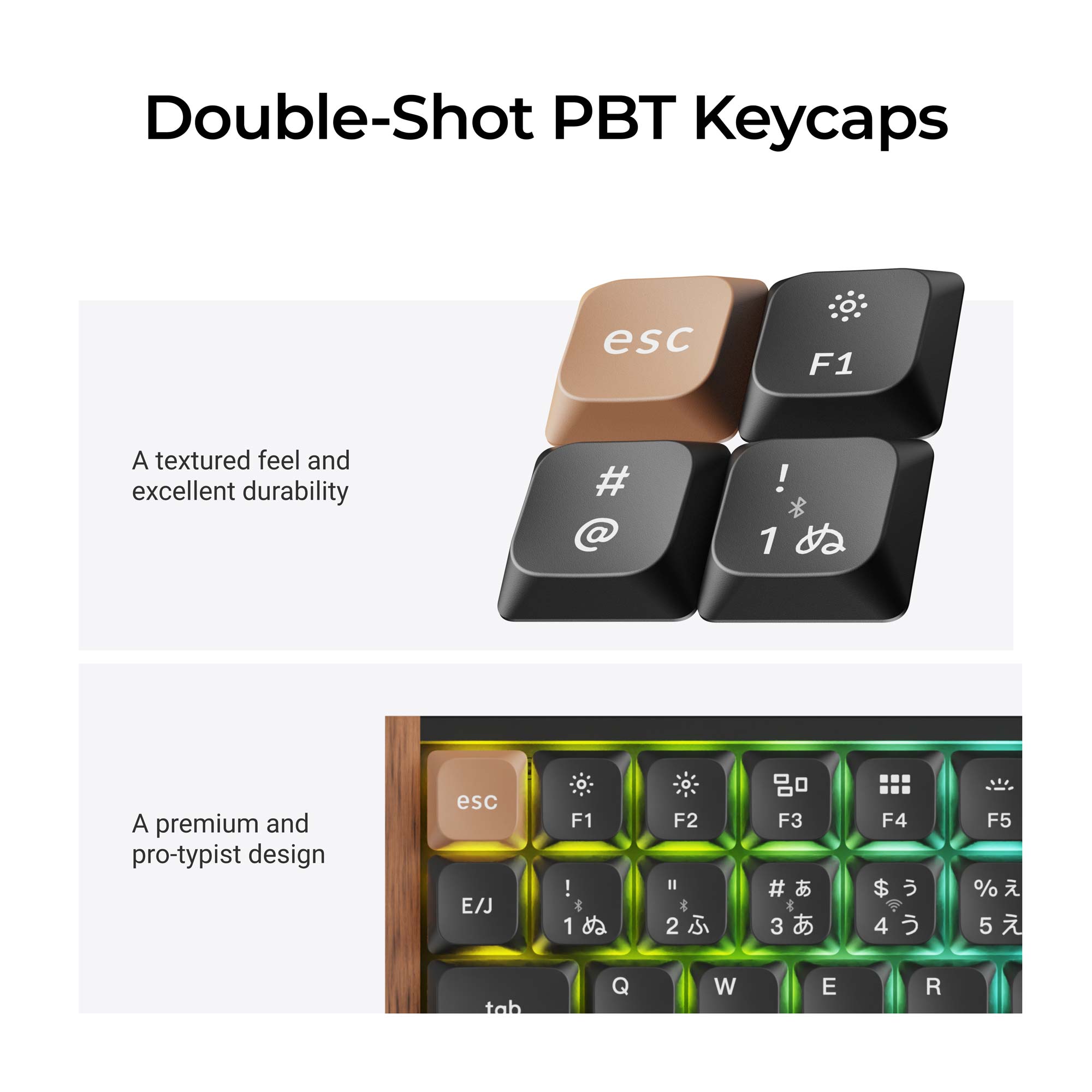 Keychron K3 HE Wireless Magnetic Switch Keyboard (Japan JIS Layout)