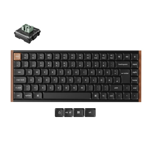 Keychron K3 HE Wireless Hot-swappable RGB Backlight - Black (Special Edition) German Layout