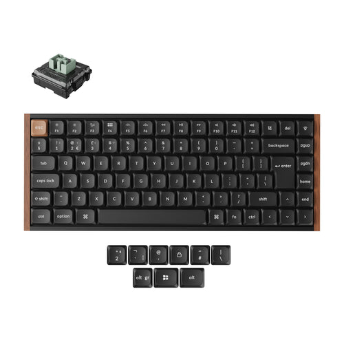 Keychron K3 HE Wireless Hot-swappable RGB Backlight - Black (Special Edition) UK Layout