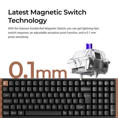 Keychron K4 HE ISO Gateron Magnetic Switch 