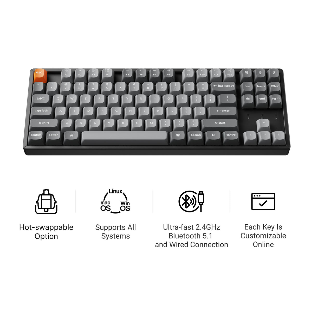 Keychron K8 Max Iconic Features