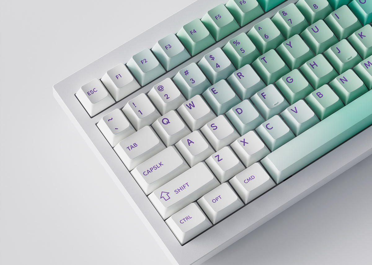 Cloud and Snow - Cherry Profile Dye-Sub PBT Full Keycap Set