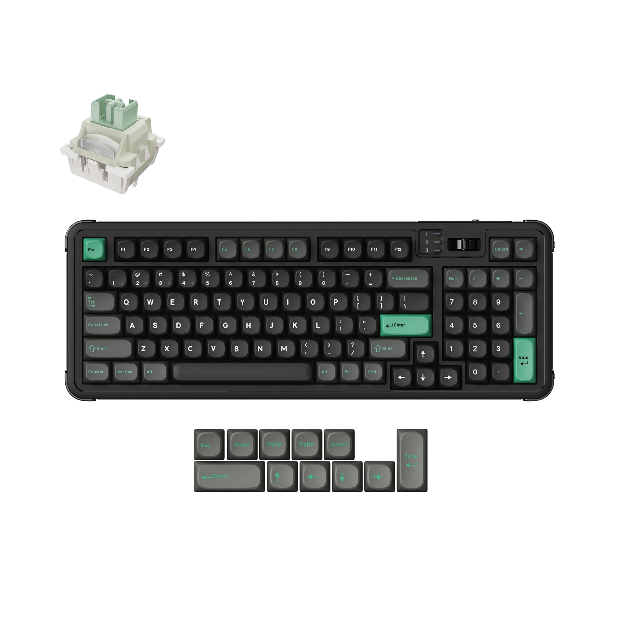 Keychron J14 HE Wireless Magnetic Switch Custom Keyboard