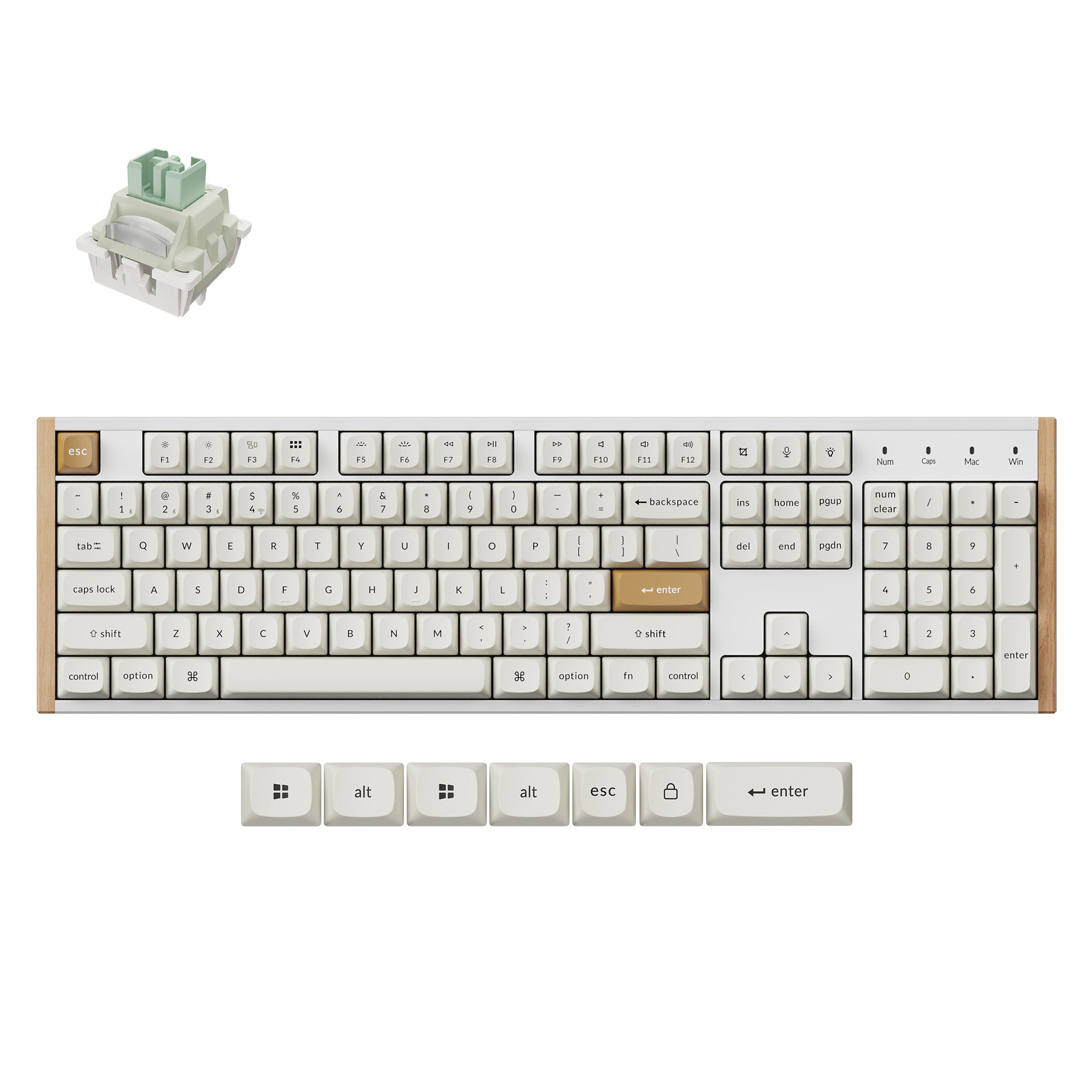 Keychron-K10-HE-Swappable-RGB-Backlight-Aluminum-Keychron-Ultra-Fast-Lime-Switch-Special-Edition-White