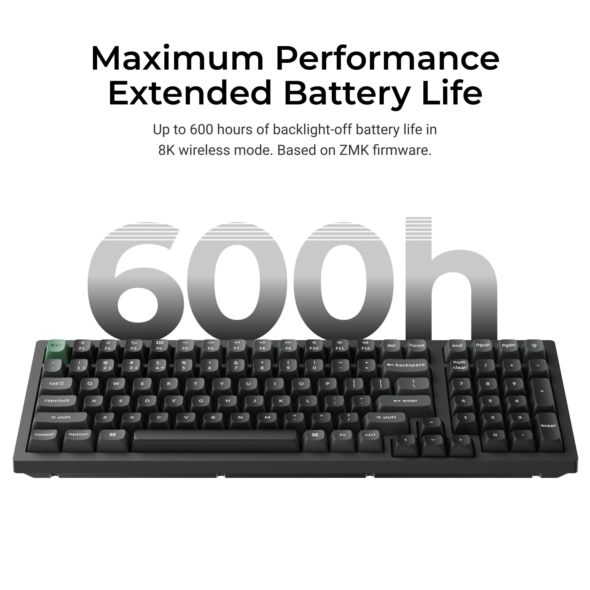 Keychron K10 Ultra 8K Wireless Custom Mechanical Keyboard