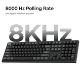 Keychron K10 Ultra 8K Wireless Custom Mechanical Keyboard 8000 Hz Polling Rate 