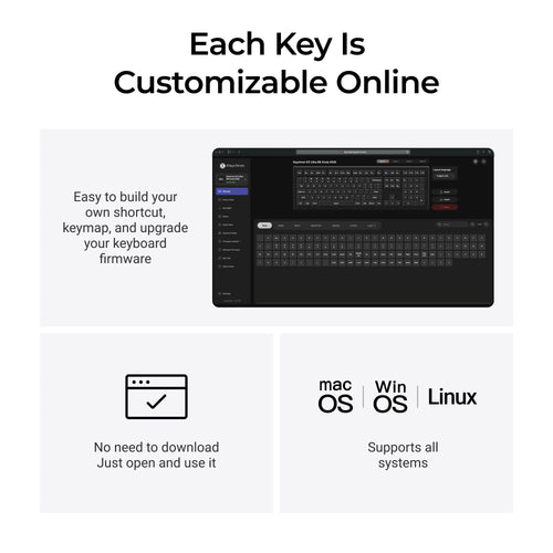 Keychron K5 Ultra 8K Wireless Custom Mechanical Keyboard