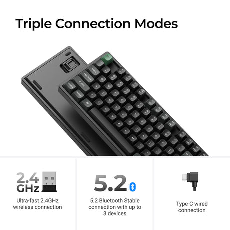 Keychron K8 Ultra 8K Wireless Custom Mechanical Keyboard