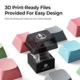 Keychron Q0 Mini 8K Action Key 3D Print-Ready Files Provided For Easy Design