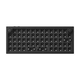 Keychron Q15 Max QMK Ortholinear Wireless Custom Mechanical Keyboard Aluminum Black Barebone Knob for Mac Windows Linux