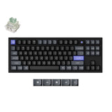 Keychron Q3 HE 8K Swappable RGB Backlight Magnetic Switch Keyboard Knob Version - Black