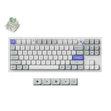 Keychron Q3 HE 8K Swappable RGB Backlight Magnetic Switch Keyboard Knob Version - White