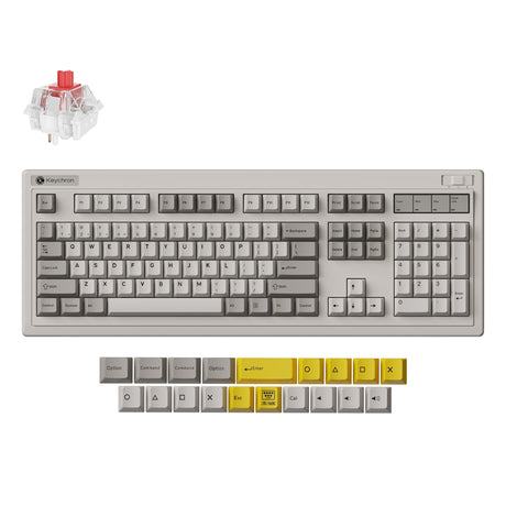 Keychron-R6-QMK-Wireless-Mechanical-Keyboard-Red