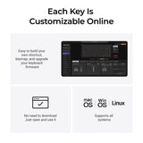 Keychron K15 Max (Alice Layout) QMK Wireless Custom Mechanical Keyboard
