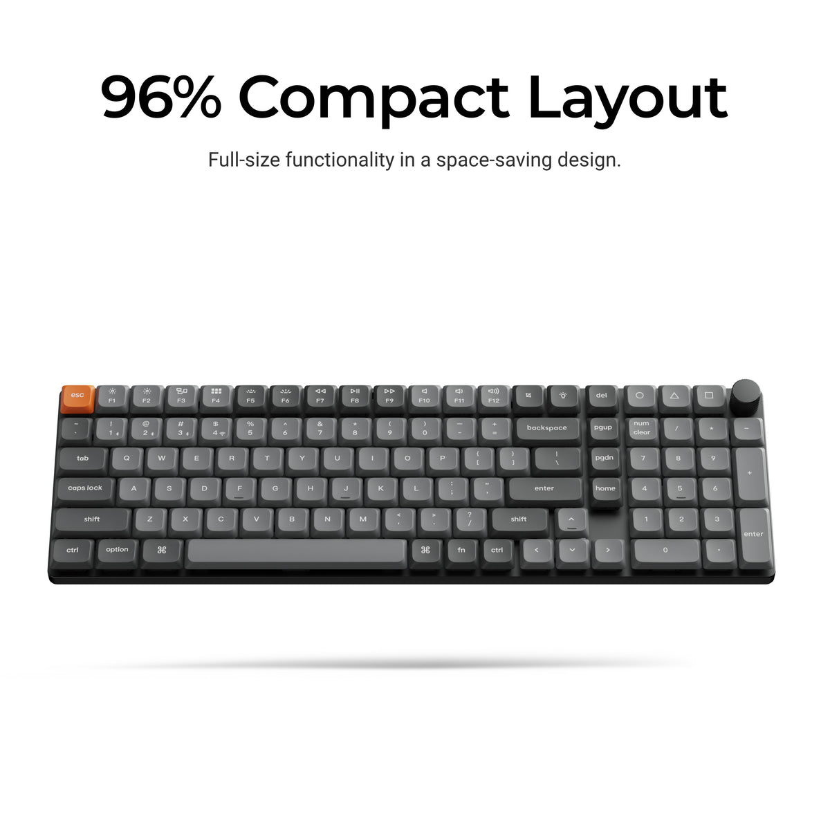 Keychron K17 Max QMK Wireless Custom Mechanical Keyboard