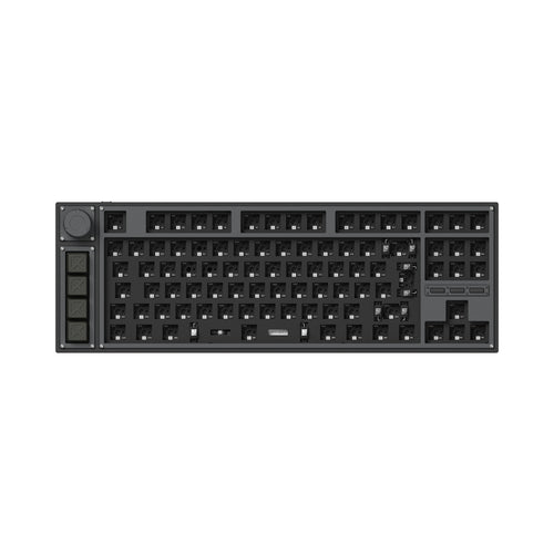 Lemokey L3 Swappable RGB Backlight Knob ISO Barebone Carbon Black