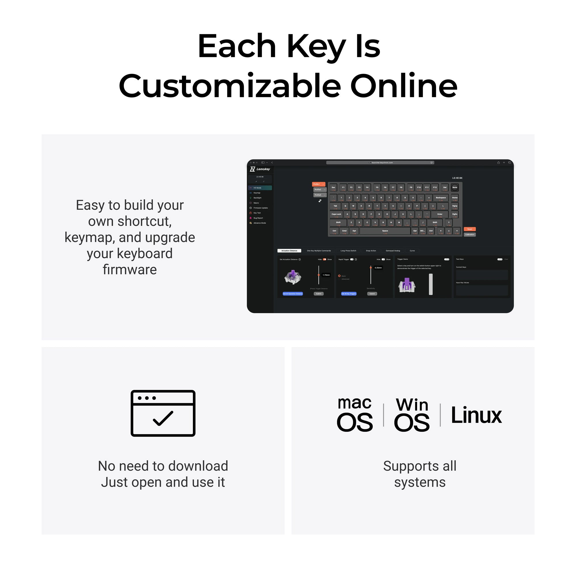 Lemokey L5 HE Launcher Customization