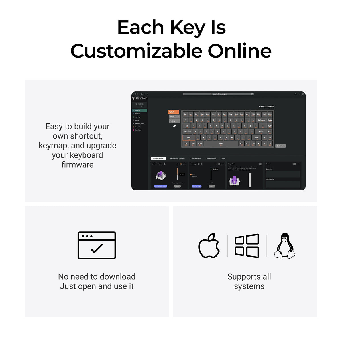 Launcher web app