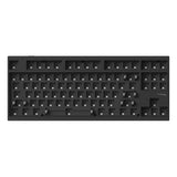 Lemokey L4 QMK Wireless Custom Mechanical Keyboard Full Aluminum Frame Barebone Carbon Black Version 80 Percent Layout For Windows Mac Linux