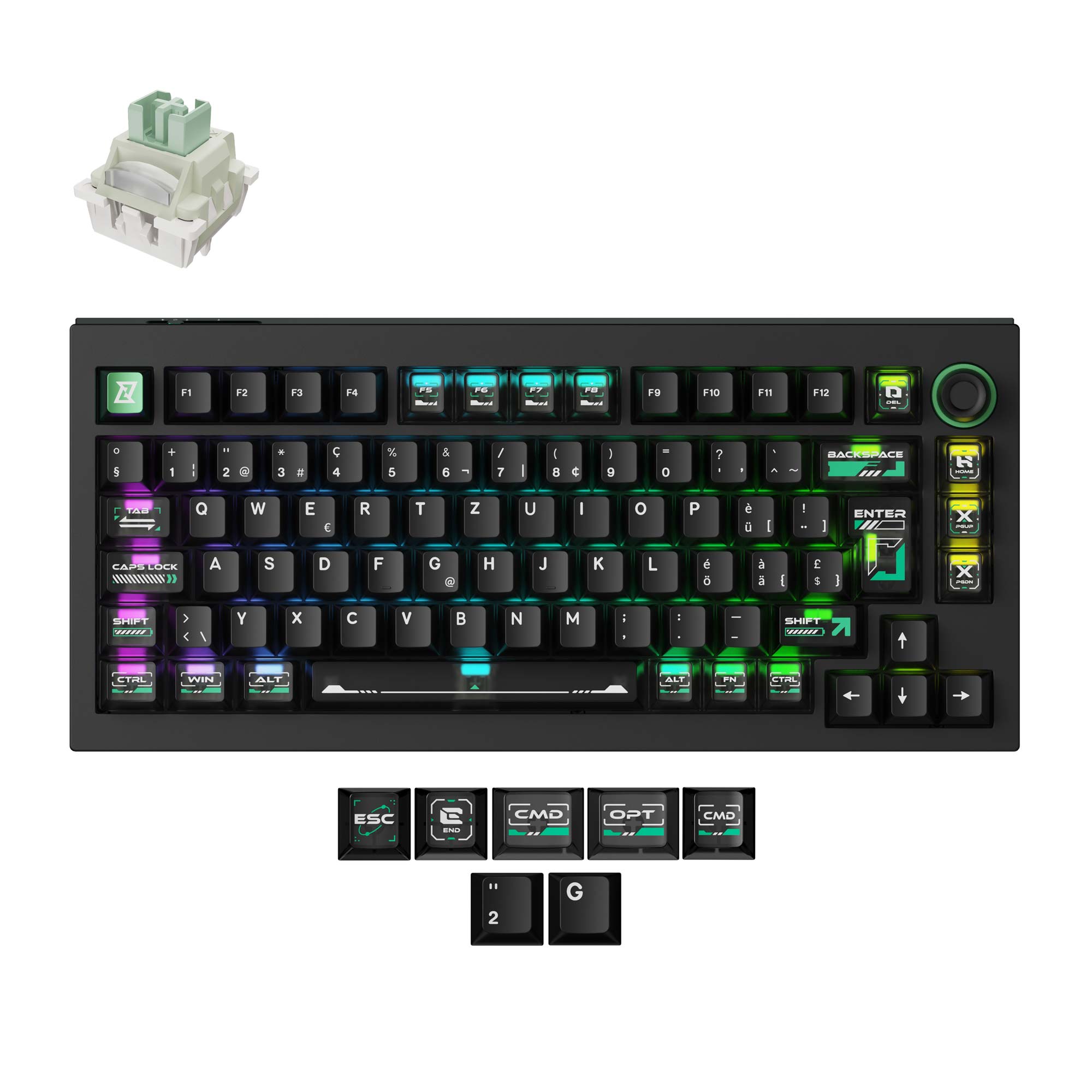 Lemokey L5 HE Magnetic Switch Custom Gaming Keyboard