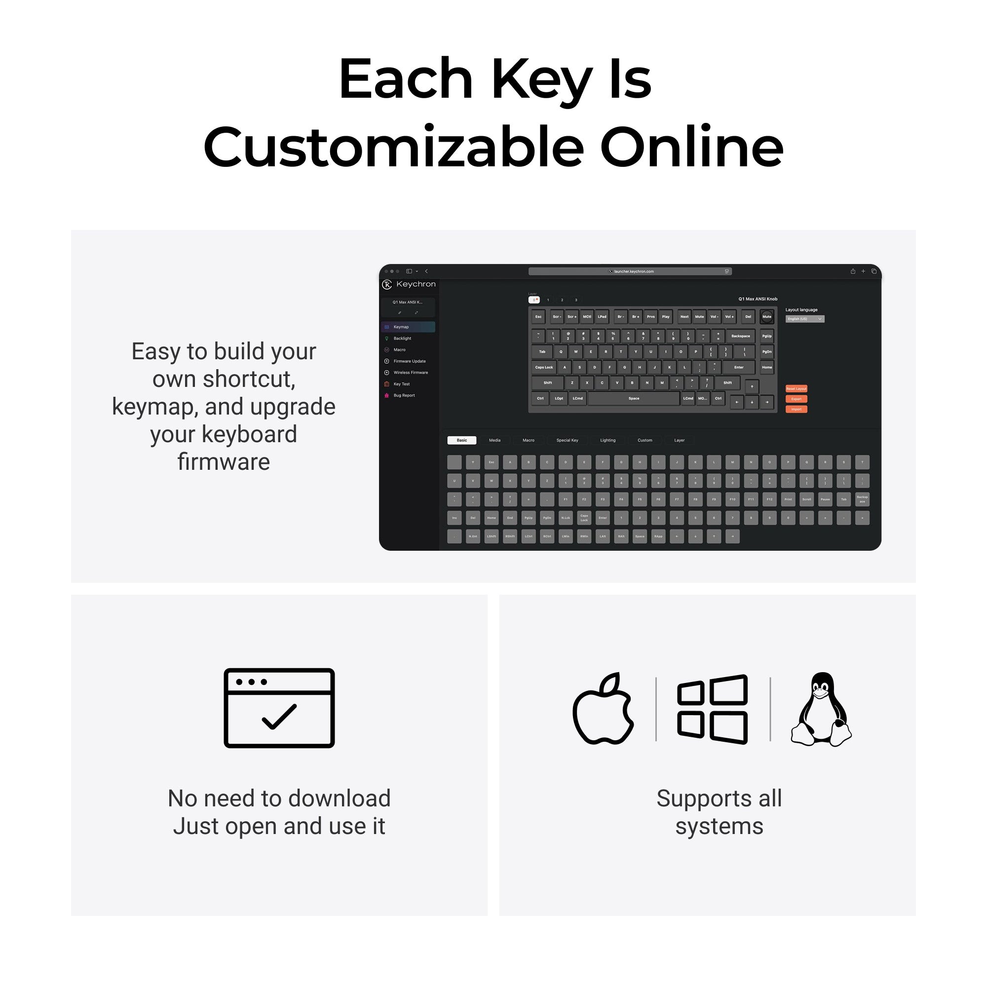 Keychron Q1 Max Launcher Customization